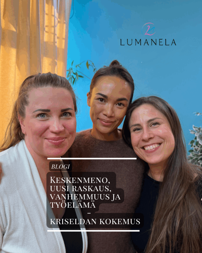 Hyvinvointivaikuttaja Kriselda Mustonen kuvaa keskenmenon kokemusta ja sen vaikutuksia elämään.