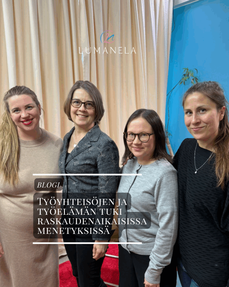 Työyhteisöjen ja työelämän tuki raskaudenaikaisissa menetyksissä